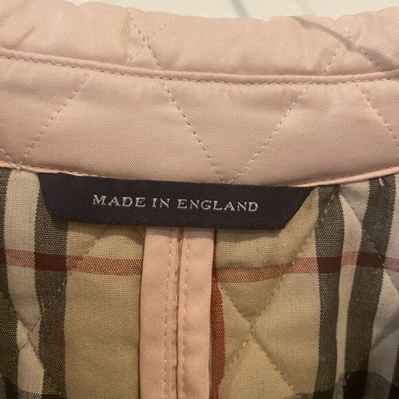 Burberry Coat, pink, size small - Picture 6 of 8